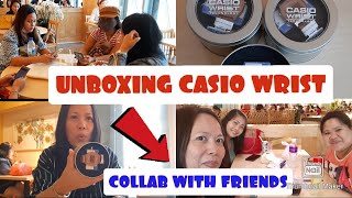 UNBOXING CASIO WRIST/COLLAB WITH FRIENDS