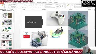 Curso de SolidWorks e Projetista Mecânico   CNC Treinamentos