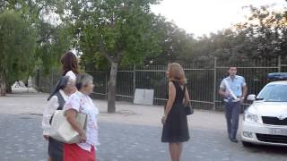 Jacqueline de Romilly square Thiseio Athens http://www.athenswalk.net part3