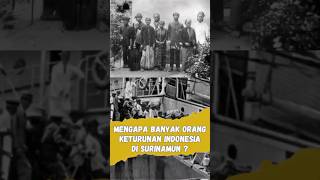 Ini alasan kenapa banyak keturunan orang #indonesia di #suriname ? #infosejarah #faktaunik