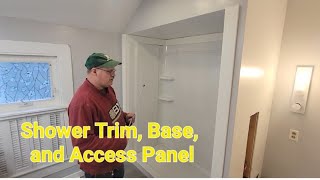 Shower Trim, Base, and Access Panel