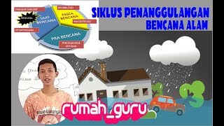 Geografi Kelas 11 | SIKLUS PENANGGULANGAN BENCANA ALAM | #rumah_guru