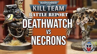 Deathwatch VS Necrons - Warhammer 40K Kill Team Batrep w/ Luka from @miniwargaming