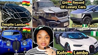 GH🇬🇭 Wins NG🇳🇬 In Luxury Car Competition in Africa|Burna Boy & Despite Osei Reacts #ghana