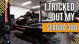 TRICKING OUT MY SEADOO😅made you think its a GTR-X 300