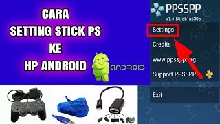 Cara setting stick ps 2 agar bisa connect di hp android (setting contrl mapping)