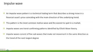 Elliott wave theory