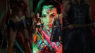 wonder women vs avengers and game & justice league characters #wonderwoman#deepxeditz