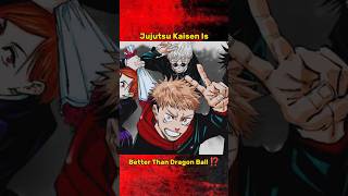 Jujutsu Kaisan is Better than DBZ‼️#jjk #gojo #anime #shorts