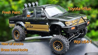 Toyota Hilux WPLC64-1 stage 1 upgrade & setup tour! Can it compete with the MN82?