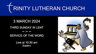 3 MARCH 2024 | THIRD SUNDAY IN LENT