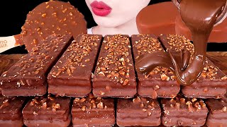 ASMR MUKBANG｜FERRERO ROCHER CHOCOLATE ICE CREAM, NUTELLA, TICO 페레로로쉐 초콜릿 아이스크림, 누텔라 EATING SOUNDS 먹방