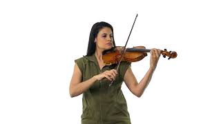 Learn Suzuki Violin Online | Go Tell Aunt Rhody Slow violin practice