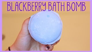 Blackberry Bath Bomb Demo LUSH