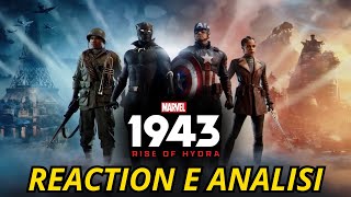 REACTION + ANALISI del TRAILER di MARVEL 1943: Ryse of Hydra - DATEMELO ORA!!!