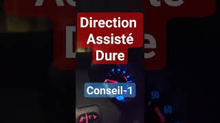 Direction assistée Dure | Conseil-1 | #shorts #steering #directionassiste #auto #bricomaher