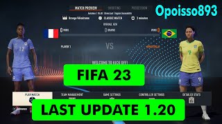 FIFA 23 Final Update Version 1.20 PS4