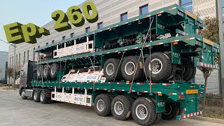 P260 What A Good Ready For Delivery Packing Job In Star Trailer Factory Yard For Vietnam Market