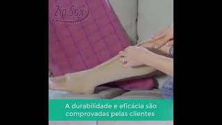 ZipSox - Meias de Compressão com zíper lateral