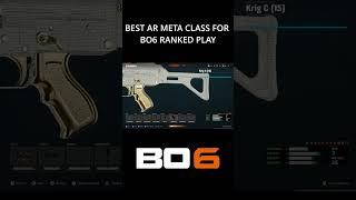 BEST AR CLASS LOADOUT FOR RANKED BLACK OPS 6 #cod #callofduty #shorts #ranked #bestclass