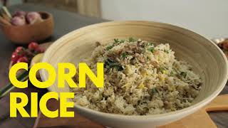 How to Make Nasi Jagung (Corn Rice) | Menu to Kitchen