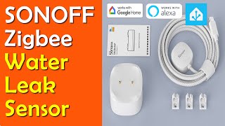 Sonoff Zigbee Water Leak Sensor Review - Water Leak Detection SNZB-05P