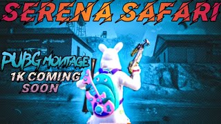 Speed Like Flash⚡| Serena Safari | PUBG MONTAGE | BEST PUBG MONTAGE | BY FOR X OFFICIAL GAMING|scout