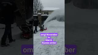 Long winter in Russia  #asmr #trending #satisfying #viral #happy #shorts #shortvideo #free #moscow