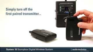 Audio-Technica System 10 Stompbox Digital Wireless System