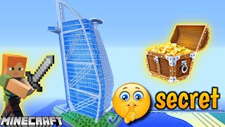 गुप्त राज 🤫(secret place of burj Al Arab) #shortvideo #minecraft #minecraftshorts #shorts