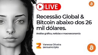 BITCOIN abaixo das 26 mil dólares | ETHEREUM parou por 30 minutos?