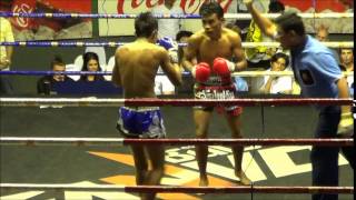 Tepwarit fights in Raja Stadium Bangkok: 16 March 2015