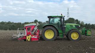 Wheat Drilling with John Deere 6155R & Pottinger Aerosem Combi-Drill