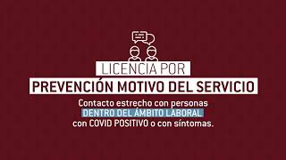 Tipos de licencias por Covid-19