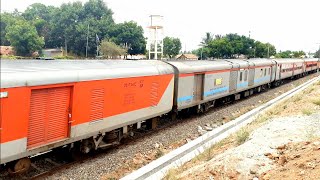 | Train videos |hyderabad deccan-MGR chennai central| superfast express train| Train || Train India