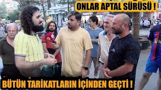 Dindar abi bütün tarikat ve cemaatlerin içinden geçti ! ONLAR APTAL SÜRÜSÜ !