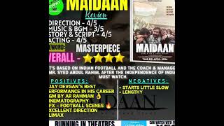 Maidaan Review #maidaan #maidaanreview #ajaydevgan #boneykapoor #moviereview #allwoodreviews #shorts