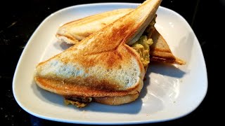 15 Min Meal | Spicy Egg Toasted Sandwich | Lunch