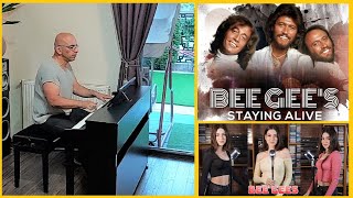 Stayin' Alive - Bee Gees - Piano Cover Roberto Naeimi