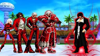 {Mugenation} Blood Power Team Vs Orochi Iori BF Remake