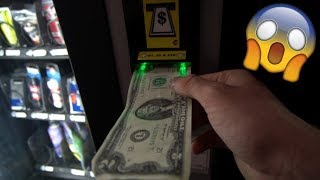 WATCH What HAPPENS When YOU PUT A $2 BILL IN A VENDING MACHINE