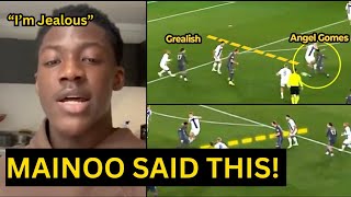 Kobbie Mainoo PRAISED Angel Gomes after WONDER ASSIST to Grealish goal against Finland| Man Utd News