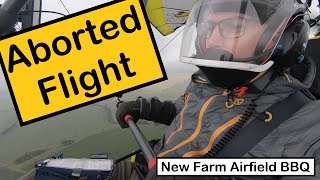 Aborted flight - AEROSPARX and New Farm BBQ fly-in