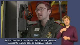 Ask a Paramedic: How Can Children and Young People Find Out More about the Ambulance Service? - BSL