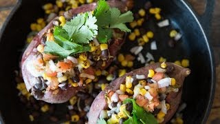 Healthy Loaded California Sweetpotatoes