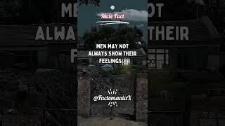 Men may not always show their feelings... #shorts #facts