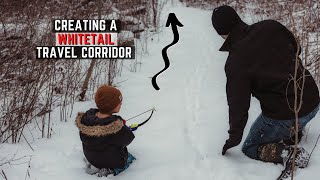 Creating A Deer Trail / Deer Travel Corridor