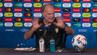 MARCELO BIELSA EXPLOTA EN CONTRA DE CONMEBOL Y ESTADOS UNIDOS