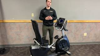 Spirit XBR55 recumbent bike