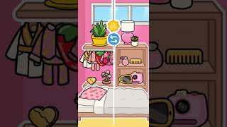 My Melody Inspired Free Bedroom 🍰🍓Toca Boca #tocagirlz